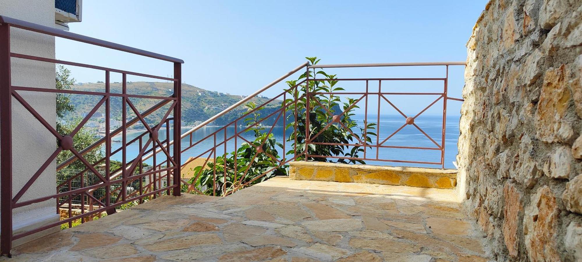 Villa Tato: Horizon Haven With Panoramic Sea Views In Himare. מראה חיצוני תמונה